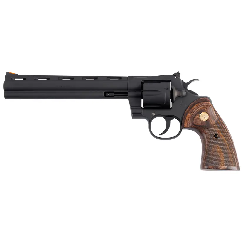 Colt Python .357 Magnum 8" Walnut Grips - 1