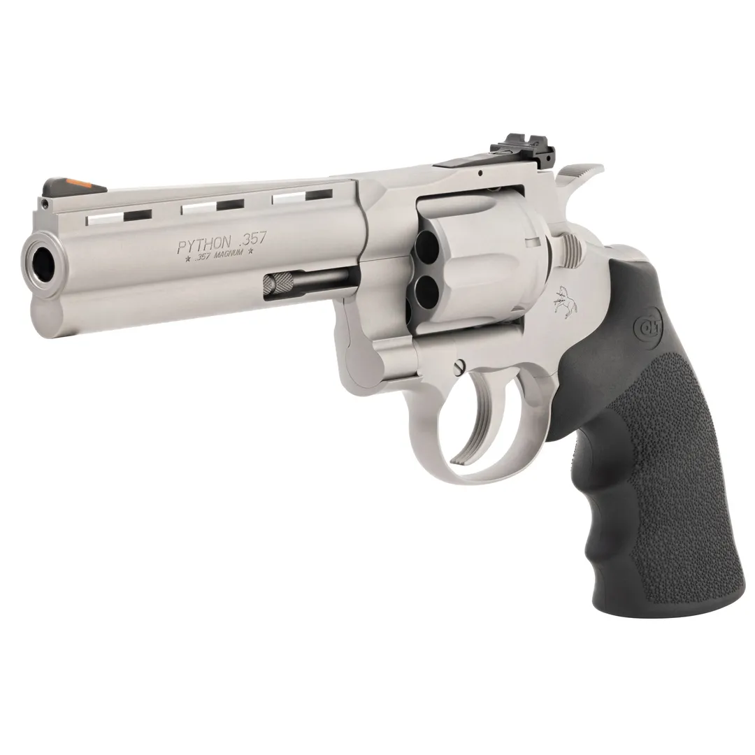 Colt Python 357 Magnum Revolver 5" Matte Stainless Steel