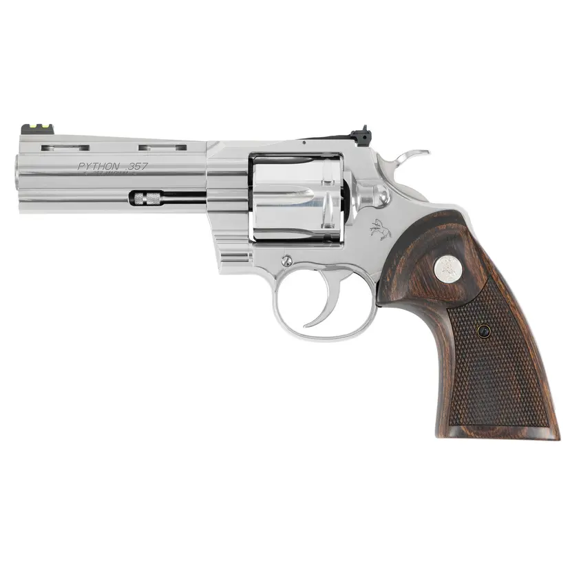Colt Python Target 35 Magnum 4.25" Stainless - 1