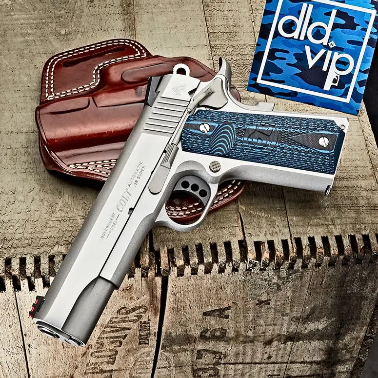 Colt 1911 Gold Cup Lite .38 Super Series 70 SS w/ NM Barrel - 1