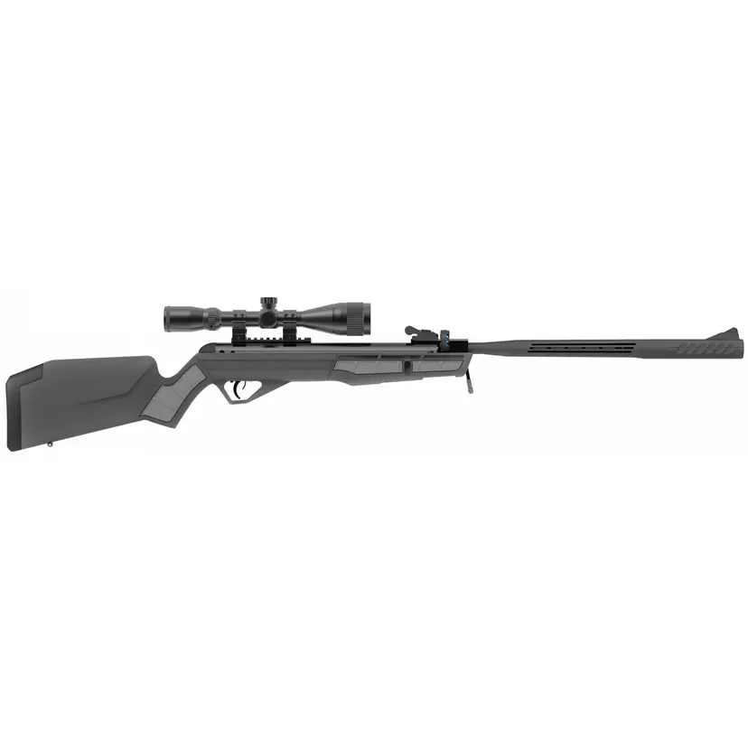 Crosman Mag Fire Ultra .22 Air Rifle, 975 FPS, 10-Round, Synthetic Stock, Black/Gray - 1