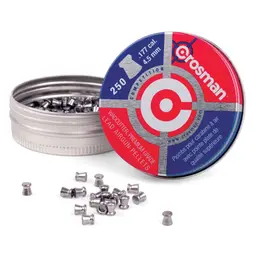 Crosman .177 Wadcutter Pellets – 250 Count Precision Airgun Ammo - 1