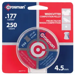 Crosman .177 Wadcutter Pellets – 250 Count Precision Airgun Ammo - 2