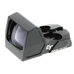 Crimson Trace RAD Micro Green Dot Sight – Compact 5 MOA Open Reflex Optic, Black - 1