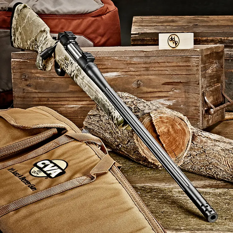CVA Cascade XT .300Win 24" BLK Cerakote/Realtree Hillside - 1