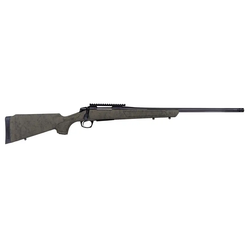 CVA Cascade XT 7MM PRC Bolt Action Rifle 24" Threaded Barrel Cerakote OD Green Synthetic Stock - 1