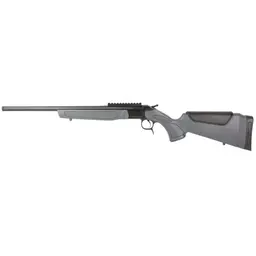 CVA Scout Gen 3 Single Shot Rifle 223 Rem 20" Threaded Barrel Black/Gray Synthetic Stock - 1