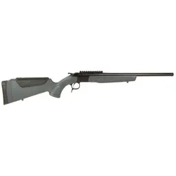 CVA Scout Gen 3 .243 Win Single Shot Rifle 20" Threaded Barrel Black/Gray Synthetic Stock - 2