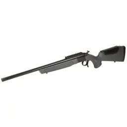 CVA Scout Gen 3 .243 Win Single Shot Rifle 20" Threaded Barrel Black/Gray Synthetic Stock - 3