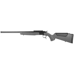 CVA Scout Gen 3 450 Bushmaster Single Shot Rifle 22" Threaded Barrel Black/Gray Synthetic Stock - 1