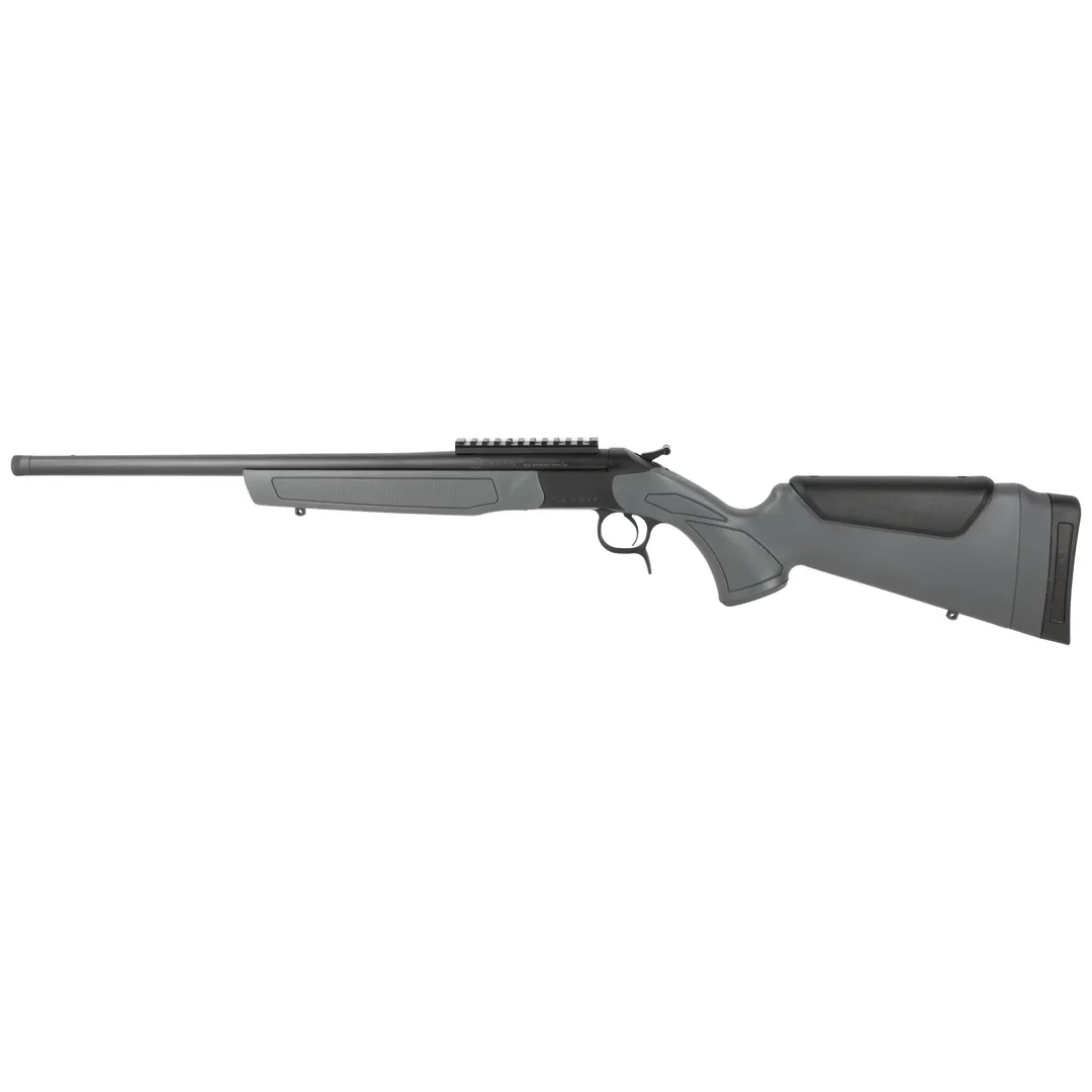 CVA Scout Gen 3 6.5 Creedmoor Single Shot Rifle 20" Threaded Barrel Black/Gray Synthetic Stock