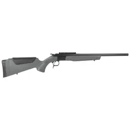 CVA Scout Gen 3 6.5 Creedmoor Single Shot Rifle 20" Threaded Barrel Black/Gray Synthetic Stock - 2
