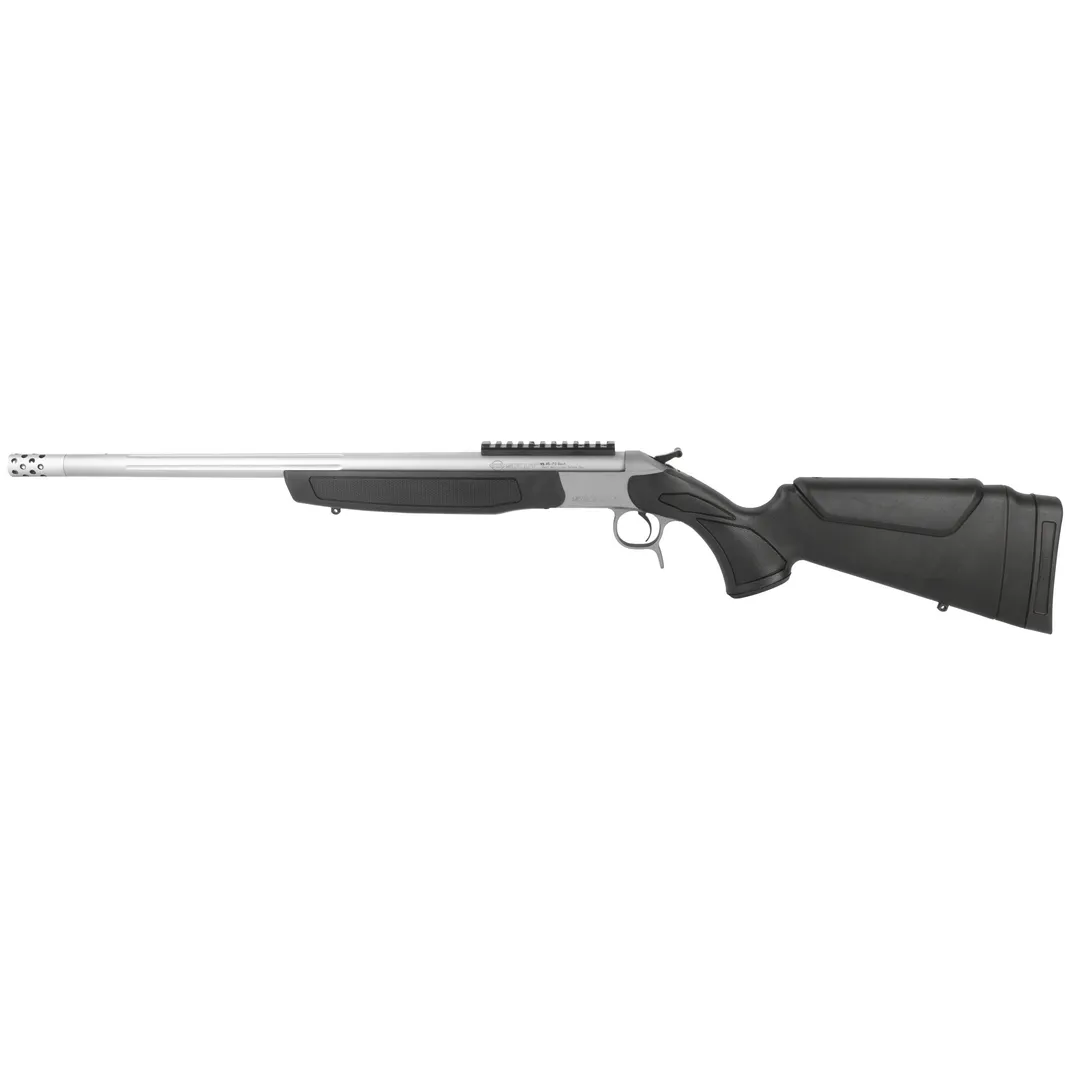 CVA Scout Gen 3 TD 45-70 Govt Single Shot Rifle 22" Stainless Threaded Barrel Black Synthetic Stock