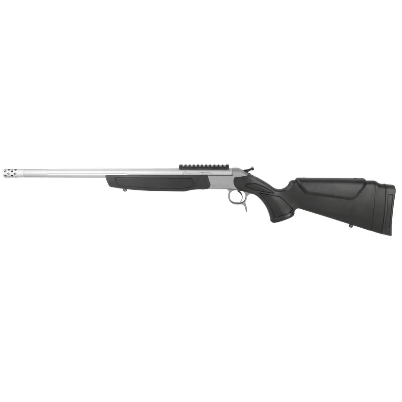 CVA Scout Gen 3 TD 45-70 Govt Single Shot Rifle 22" Stainless Threaded Barrel Black Synthetic Stock - 1