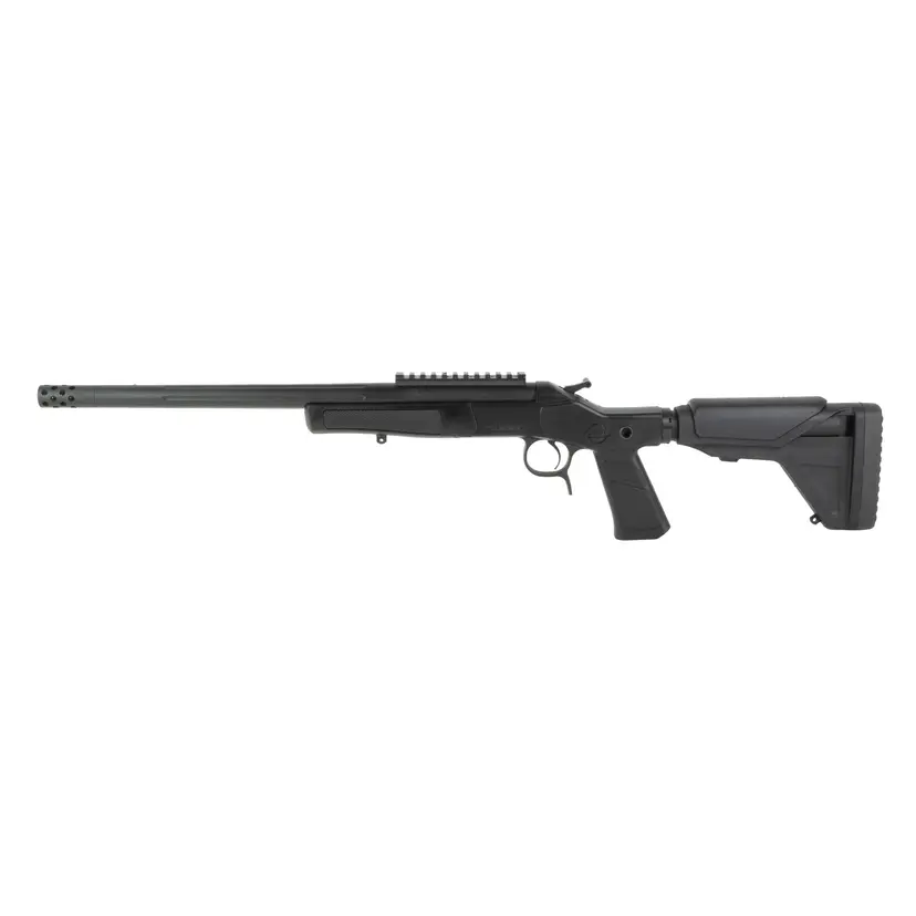 CVA Scout XP SB Single Shot Rifle 6mm ARC 16.5in Threaded Barrel 5/8x24 Black Cerakote Synthetic Stock 1-Round - 1