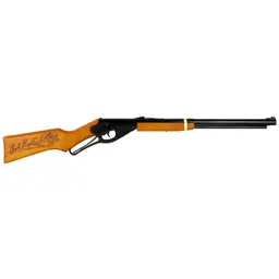 Daisy Red Ryder Fun Kit BB Air Rifle – 350 FPS, 650 Round Capacity, Wood Stock, Black - 2