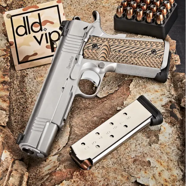 Dan Wesson Specialist 10mm SS w/ Rail - 1