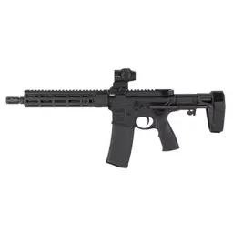 Daniel Defense DDM4 5.56 NATO AR Pistol 10.3in CHF Barrel 30rd Black w/ Primary Arms Cyclops Gen 2, Maxim PDW Brace - 1
