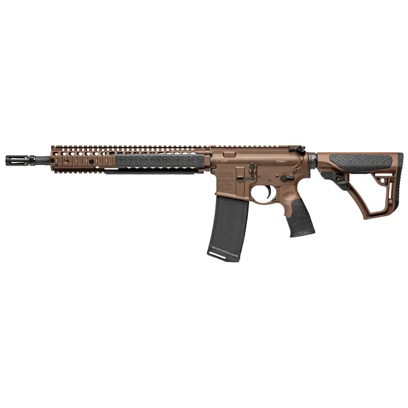 Daniel Defense M4A1 5.56 16" OAL FDE MILSPEC+ Cerakote - 1