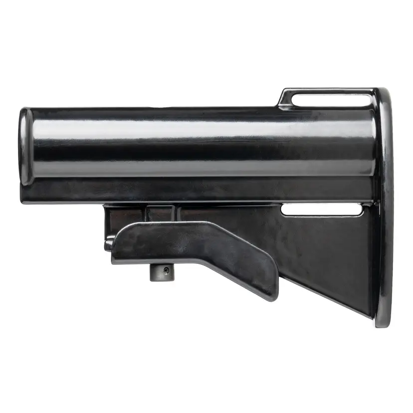 ACE Essential Retro Aluminum 2-Position Stock Black – Includes Buffer Tube, Endplate & Castle Nut - 1