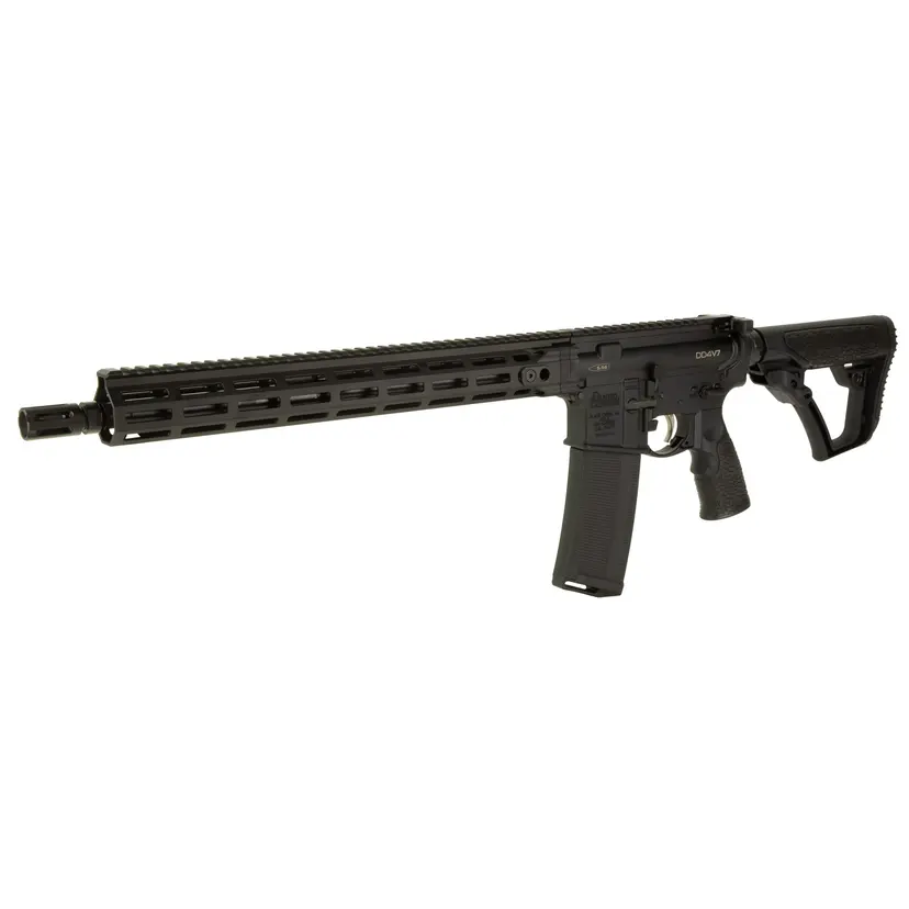 Daniel Defense DD4 V7 5.56 NATO AR-15 Rifle 16" Barrel 32RD Black M-LOK Ambi Controls - 1