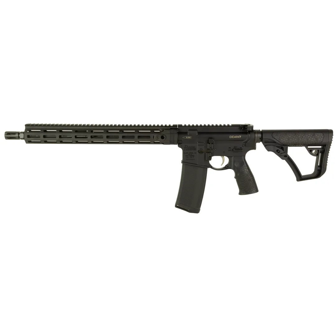 Daniel Defense DD4 V7 5.56 NATO AR-15 Rifle 16" Barrel 32RD Black M-LOK Ambi Controls