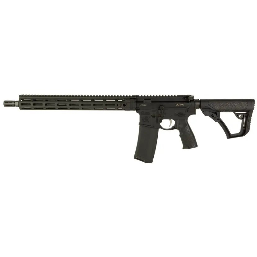 Daniel Defense DD4 V7 5.56 NATO AR-15 Rifle 16" Barrel 32RD Black M-LOK Ambi Controls - 1