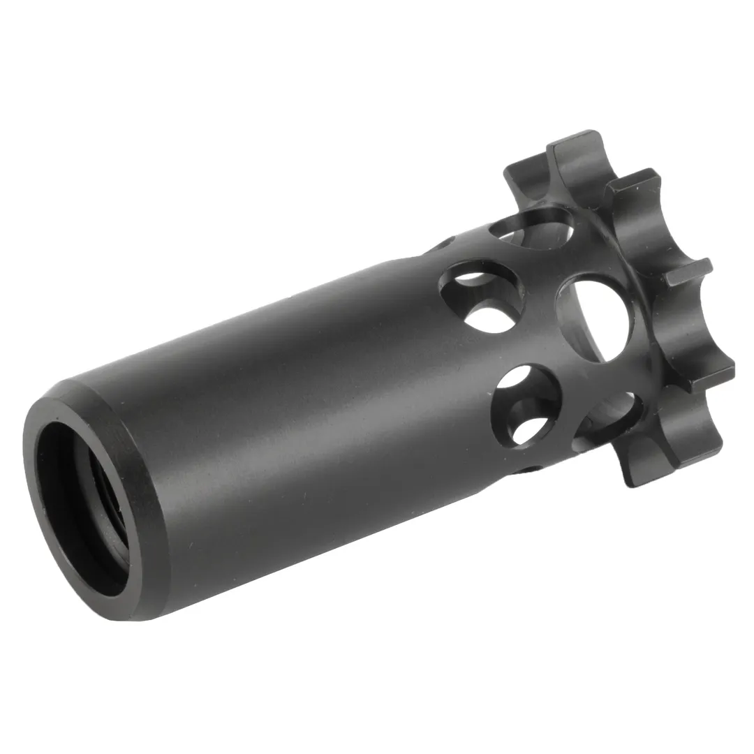 Dead Air Ghost Piston M13.5X1 LH Black – Suppressor Adapter for Barrels & Muzzle Devices