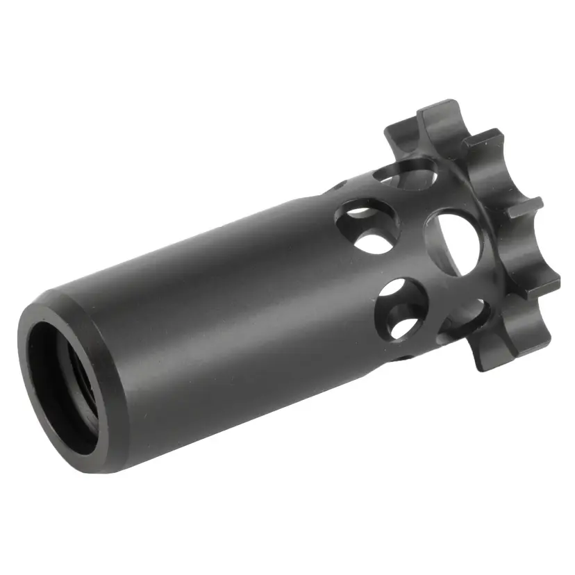 Dead Air Ghost Piston M13.5X1 LH Black – Suppressor Adapter for Barrels & Muzzle Devices - 1