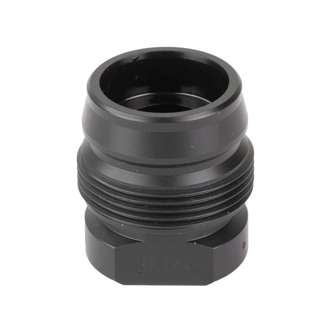 Dead Air Xeno Xero 5/8x32 45 Cal Muzzle Device Mount – Nitride Black