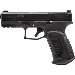 DERYA DY9 9MM Striker Fired Full Size Pistol, 3.86" Barrel, 15RD, Optics Ready, Glock Mag Compatible, Black - 1