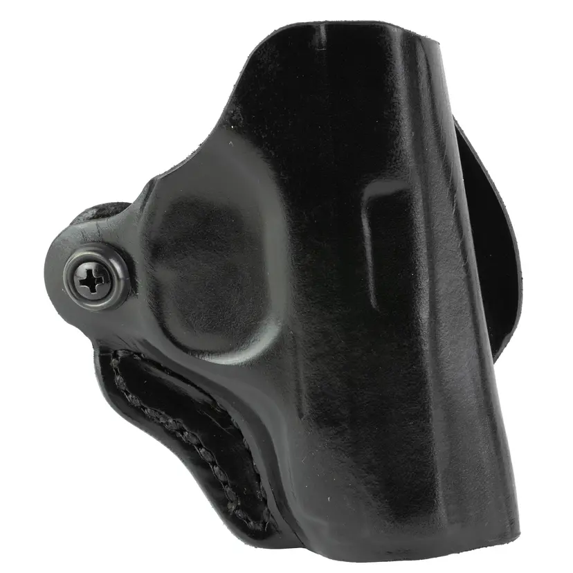 DeSantis Mini Scabbard OWB Holster for S&W Bodyguard 2.0, Right Hand, Black Leather - 1