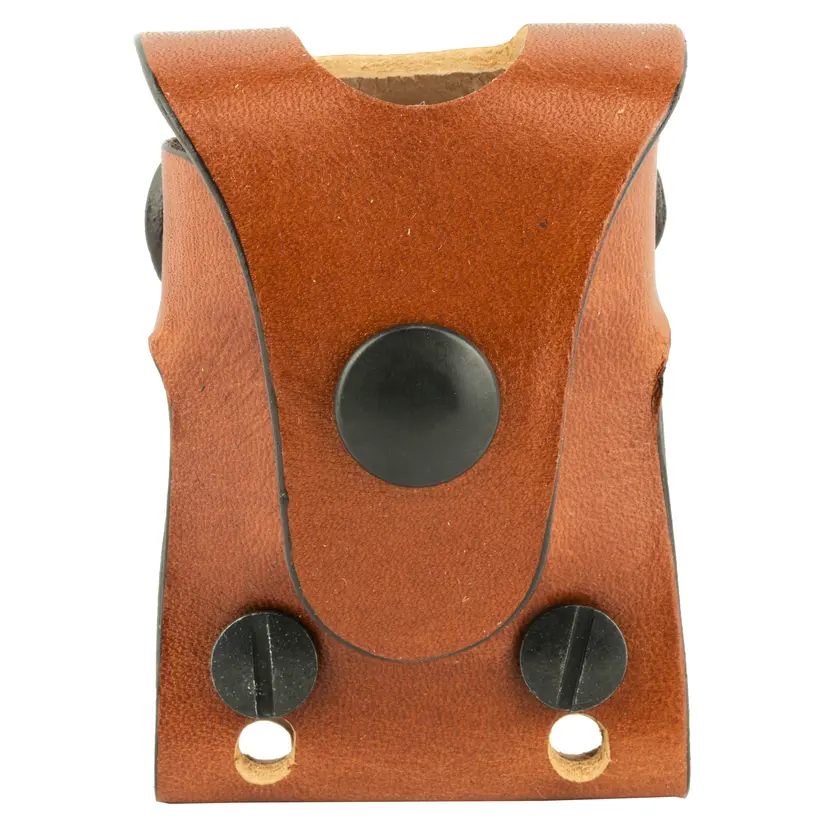 DeSantis Gunhide Second Six Speedloader Pouch for HKS 10A/36A, Ambidextrous Tan Leather Holster - 1