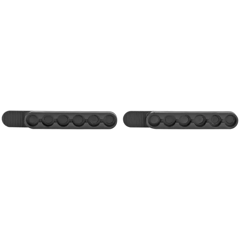 DeSantis Swift Strip 38/357 Speed Loader 2 Pack – 6 Round Black Speed Strips for Revolvers - 1