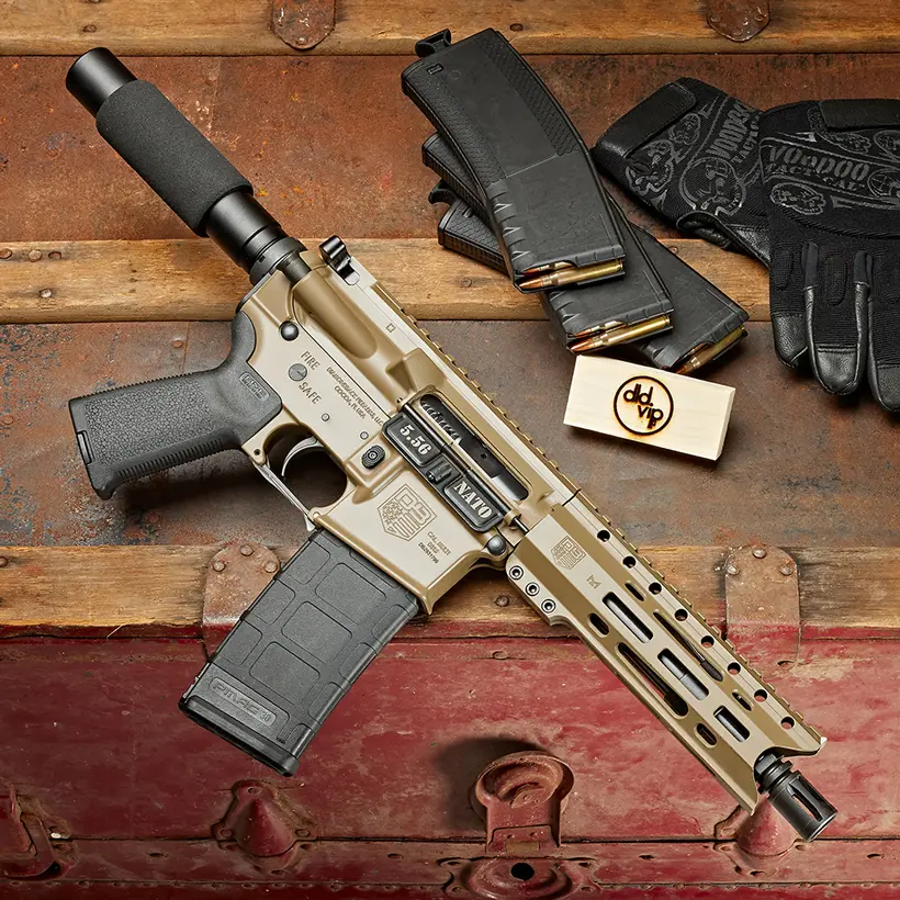 Diamondback DB15PCML 5.56 7" FDE Cerakote - 1