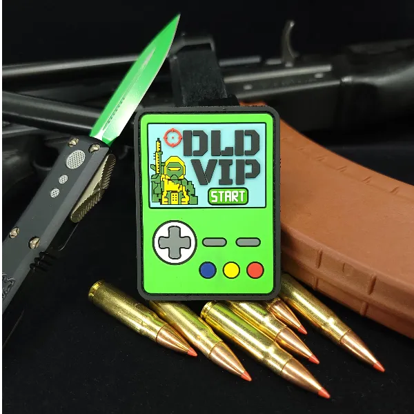 DLD VIP Limited Edition Game On PVC Morale Patch