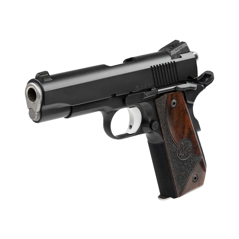 Dan Wesson Guardian 1911 Commander 45 ACP 8RD Black Bobtail Semi-Auto Handgun with Night Sights - 1