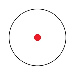 EOTECH EFLX Reflex Sight 6 MOA Red Dot Black – Aluminum Housing - 4