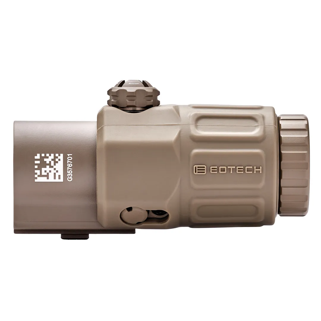 EOTECH G33 3X Magnifier NM Tan – No Mount, Matte Finish, Tactical Optic