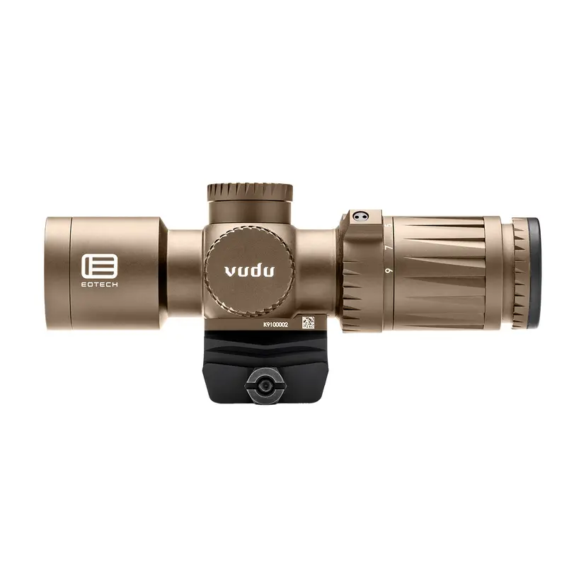 EOTECH Vudu 3-9x32 SFP Rifle Scope MR5 Illuminated MOA Reticle Tan Matte Includes Mount Mini-ACOG Compatible - 1