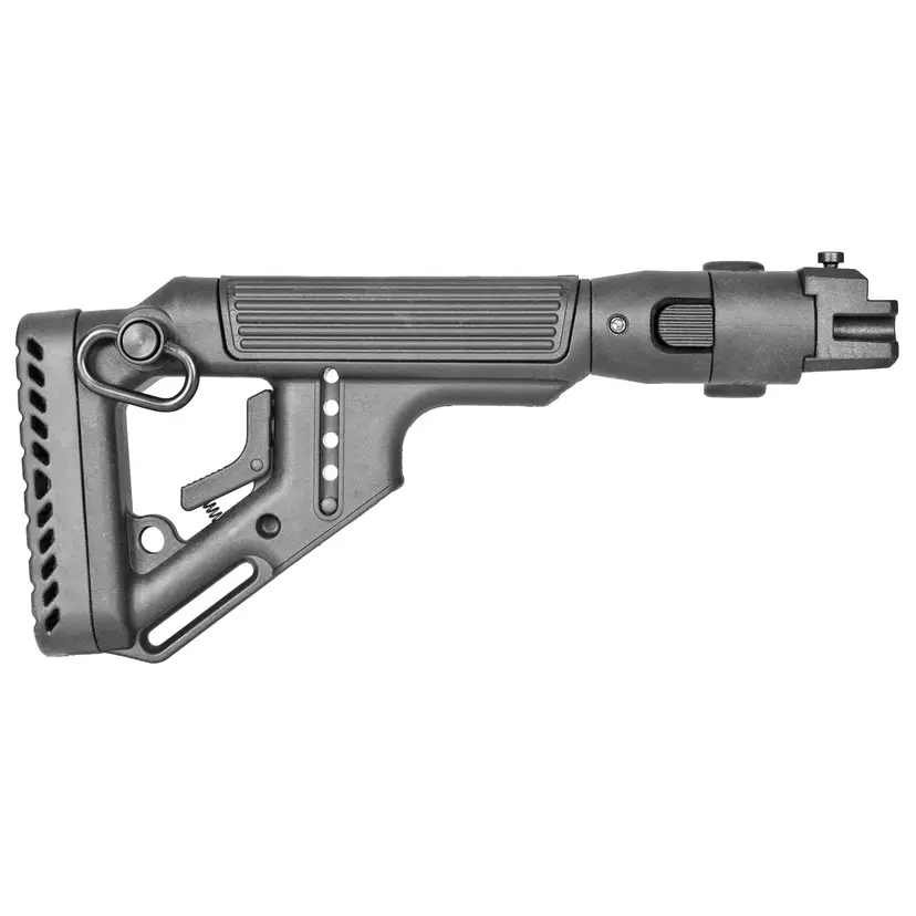 FAB Defense Folding Stock UAS Style for AK-47/74 AKM AKS Zastava Rifles Black - 1