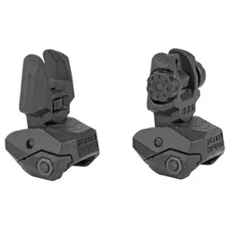 FAB Defense Polymer Flip-Up Sight Set Black – Front & Rear Sights for Picatinny Rails - 2