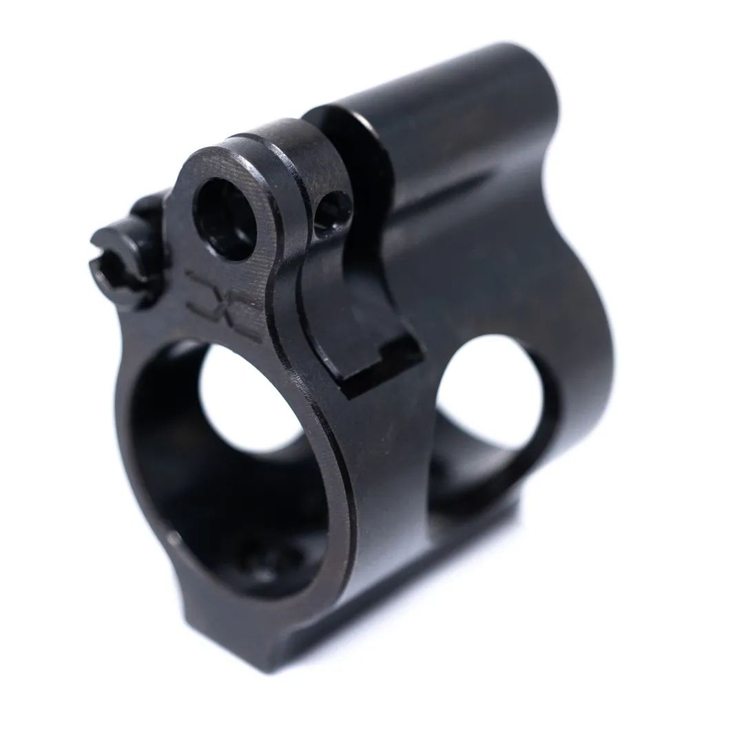 Faxon Adjustable 3-Screw .750 Low Profile Gas Block for AR-15 Barrels – Black Matte Finish