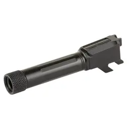 Faxon Match Series 3.7" 9MM Threaded Barrel for S&W M&P Shield/Shield Plus, 1:10 Twist, Nitride Black - 1