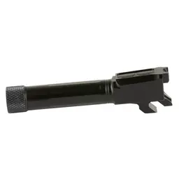 Faxon Match Series 3.7" 9MM Threaded Barrel for S&W M&P Shield/Shield Plus, 1:10 Twist, Nitride Black - 3
