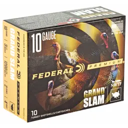 Federal Grand Slam 10 Gauge 3.5" #4 2oz Shotgun Shells – 10 Round Box - 2