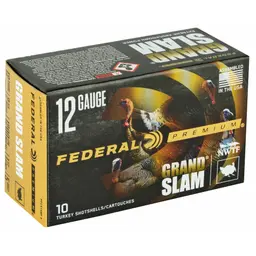 Federal Grand Slam 12 Gauge 2.75" #5 Shot 1.5oz 10-Round Box Ammunition - 2