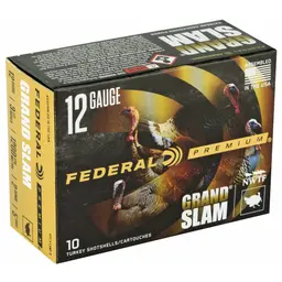 Federal Grand Slam 12 Gauge 3.5" #5 Shot 2oz 10 Rounds – Premium Turkey Hunting Ammunition - 2