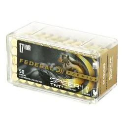 Federal Premium 17 HMR 17 Grain TNT Ammunition – 50 Round Box - 3