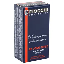Fiocchi 22LR 40GR CPRN Rimfire Ammunition 50 Rounds Copper Plated Round Nose - 2